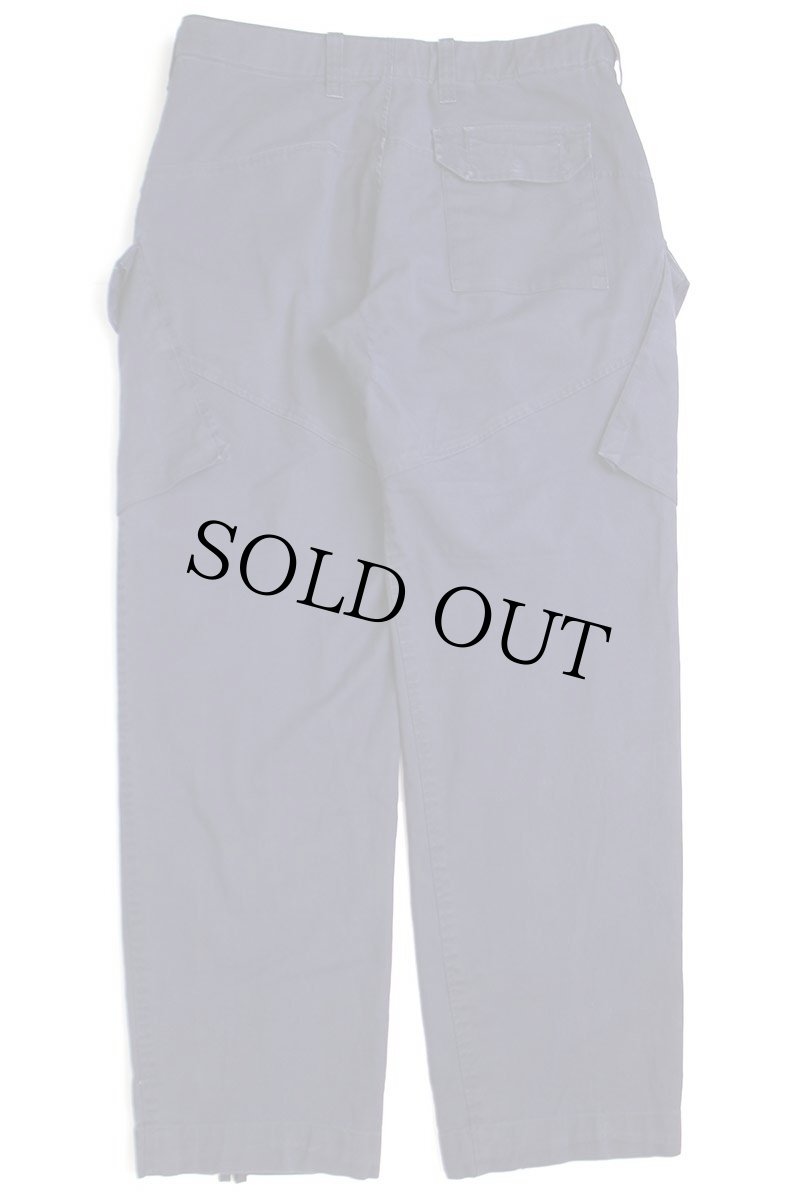 画像3: イギリス軍 BRITISH ROYAL NAVY COMBAT ワンタック カーゴパンツ 紺 96★04 ロイヤルネイビー (3)