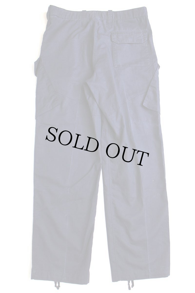 画像3: イギリス軍 BRITISH ROYAL NAVY COMBAT ワンタック カーゴパンツ 紺 92★01 ロイヤルネイビー (3)