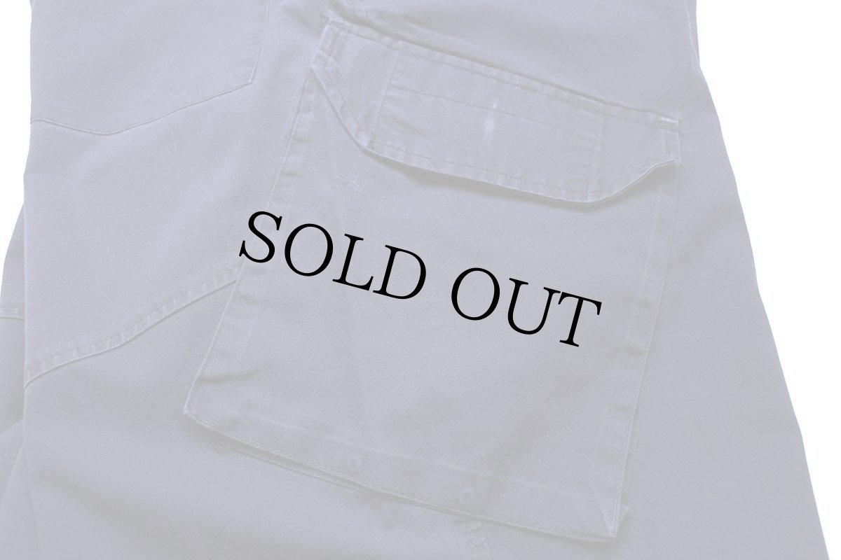 画像8: イギリス軍 BRITISH ROYAL NAVY COMBAT ワンタック カーゴパンツ 紺 96★03 ロイヤルネイビー (8)