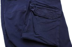 画像8: イギリス軍 BRITISH ROYAL NAVY COMBAT ワンタック カーゴパンツ 紺 92★02 ロイヤルネイビー (8)