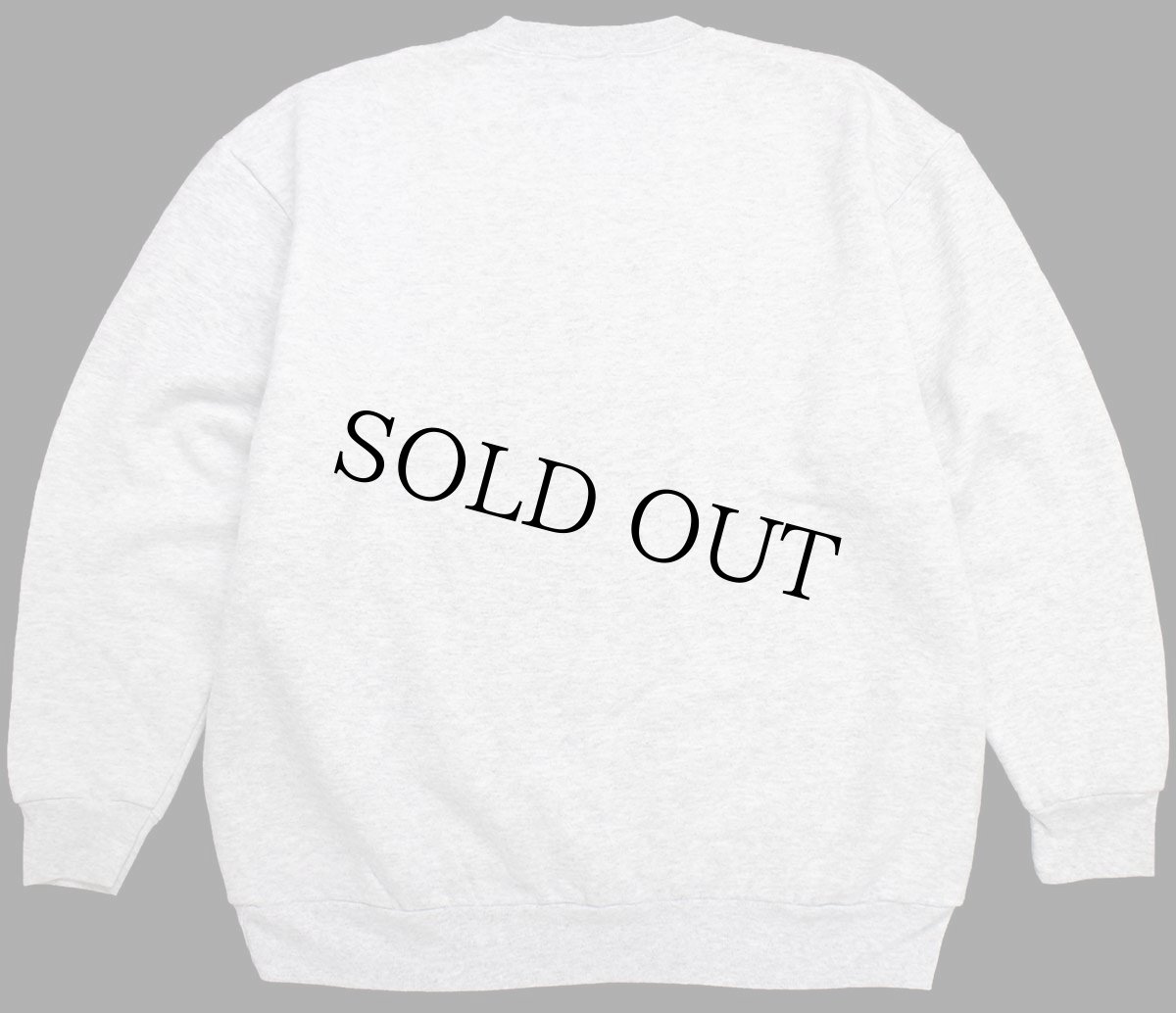 画像2: 90s 米軍 U.S.ARMY ロゴ スウェット 杢グレー (2)