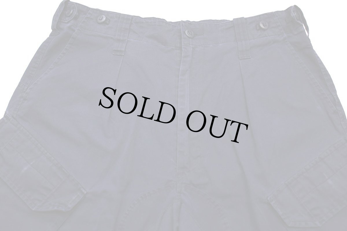 画像4: イギリス軍 BRITISH ROYAL NAVY COMBAT ワンタック カーゴパンツ 紺 96★03 ロイヤルネイビー (4)