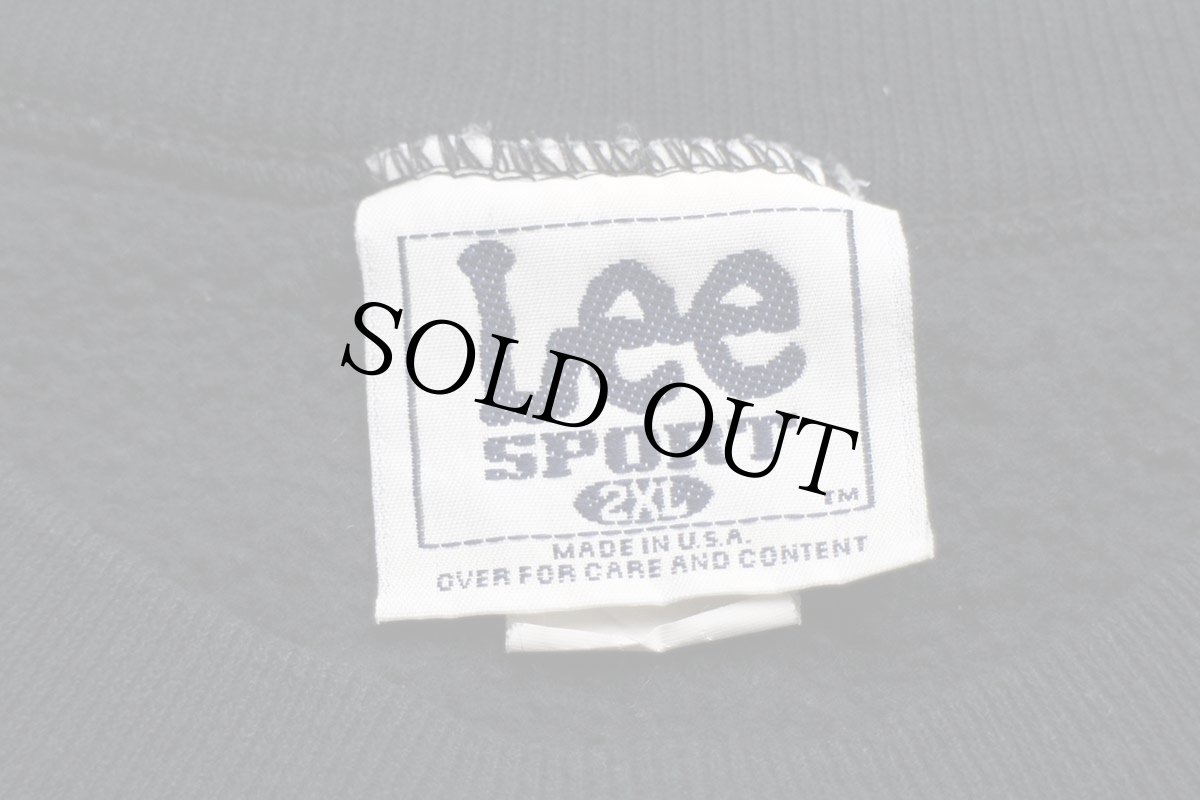 画像4: 90s USA製 Leeリー COLORADO BUFFALOES ビッグロゴ スウェット 黒 2XL★特大 (4)