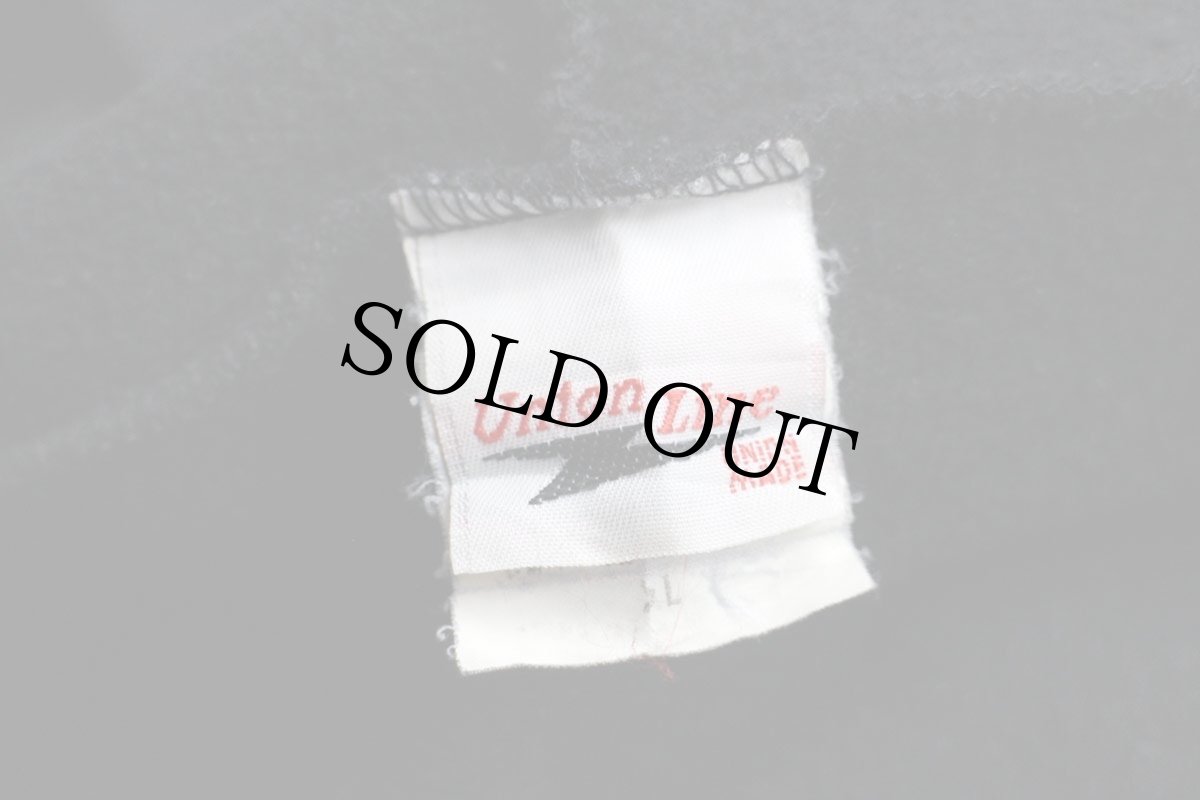 画像4: 90s USA製 Union Line MILLWRIGHTS LOCAL 1693 CHICAGO スウェット ジップパーカー 黒 XL (4)