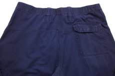 画像5: イギリス軍 BRITISH ROYAL NAVY COMBAT ワンタック カーゴパンツ 紺 100★05 ロイヤルネイビー (5)