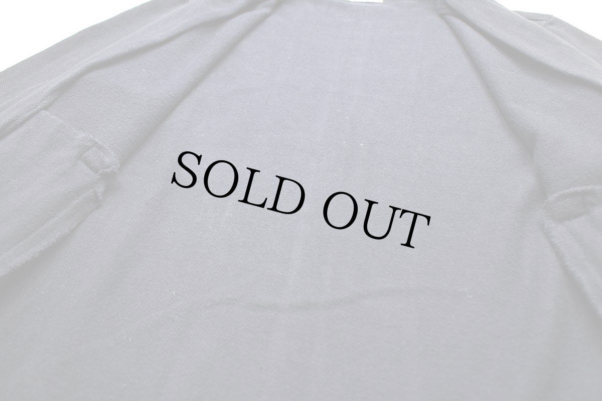 画像5: LACOSTEラコステ ワンポイント コットン 鹿の子 フルジップ スウェット 紺 5 (5)