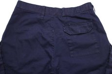 画像5: イギリス軍 BRITISH ROYAL NAVY COMBAT ワンタック カーゴパンツ 紺 96★04 ロイヤルネイビー (5)