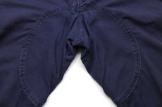 画像7: イギリス軍 BRITISH ROYAL NAVY COMBAT ワンタック カーゴパンツ 紺 100★06 ロイヤルネイビー (7)