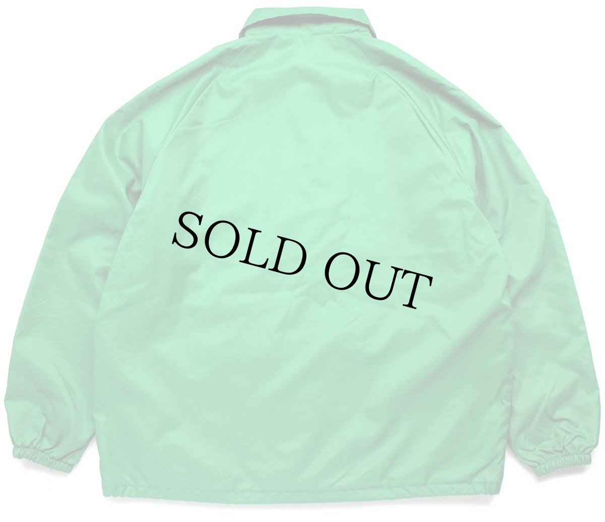 画像2: 80s USA製 King Louieキングルイ Weyerhaeuser ロゴ ナイロン コーチジャケット 緑 L (2)