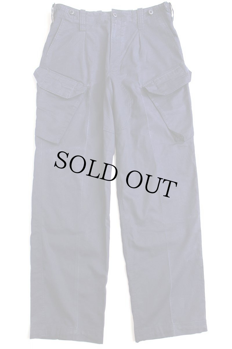 画像2: イギリス軍 BRITISH ROYAL NAVY COMBAT ワンタック カーゴパンツ 紺 92★01 ロイヤルネイビー (2)