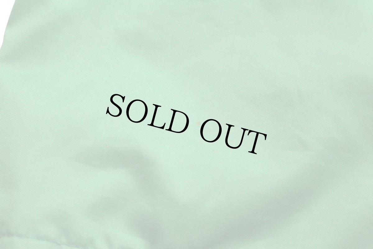 画像7: 80s USA製 King Louieキングルイ Weyerhaeuser ロゴ ナイロン コーチジャケット 緑 L (7)