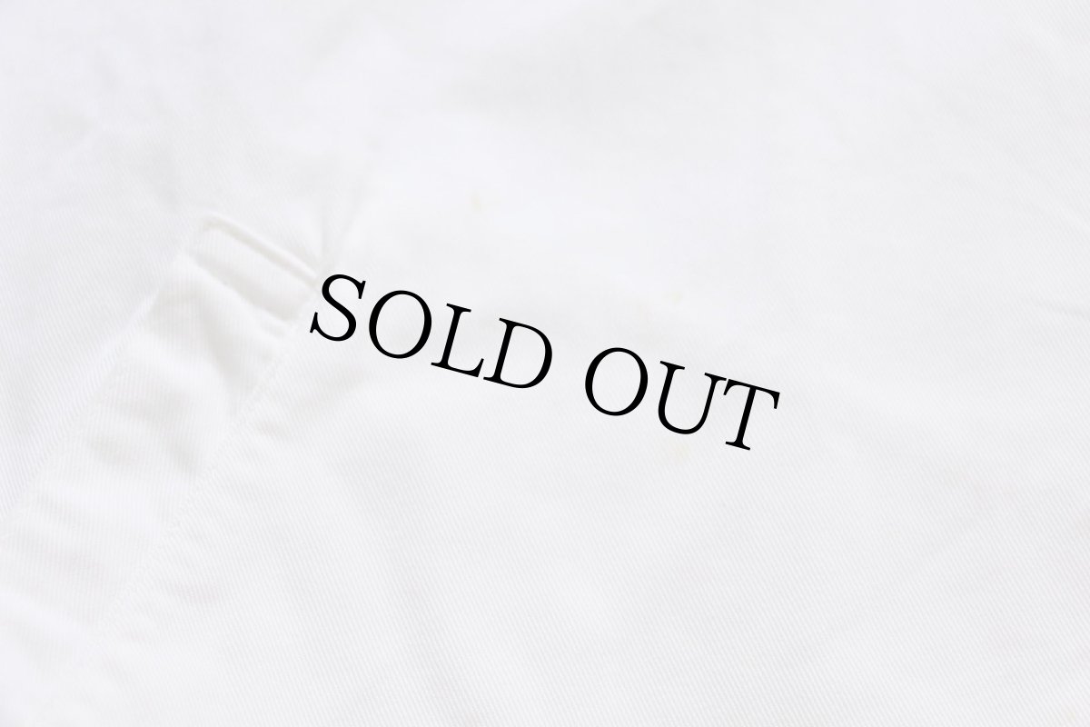 画像6: 80s USA製 ポロ ラルフローレン ワンポイント チンスト付き コットンジャケット 白 XL (6)