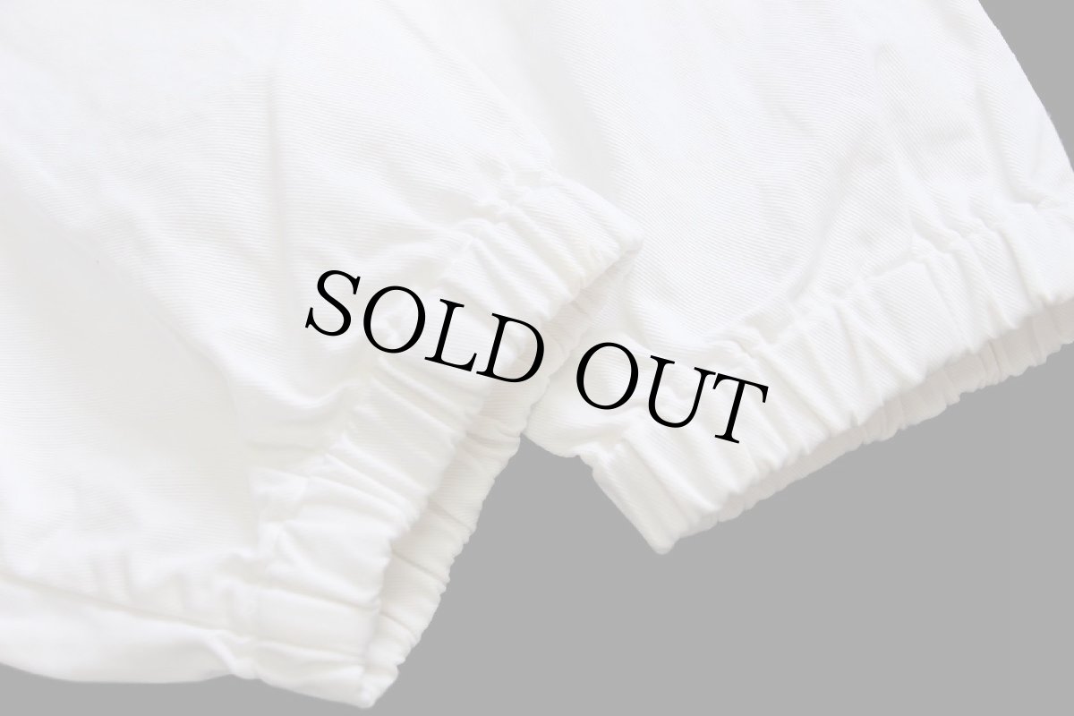 画像5: 80s USA製 ポロ ラルフローレン ワンポイント チンスト付き コットンジャケット 白 XL (5)