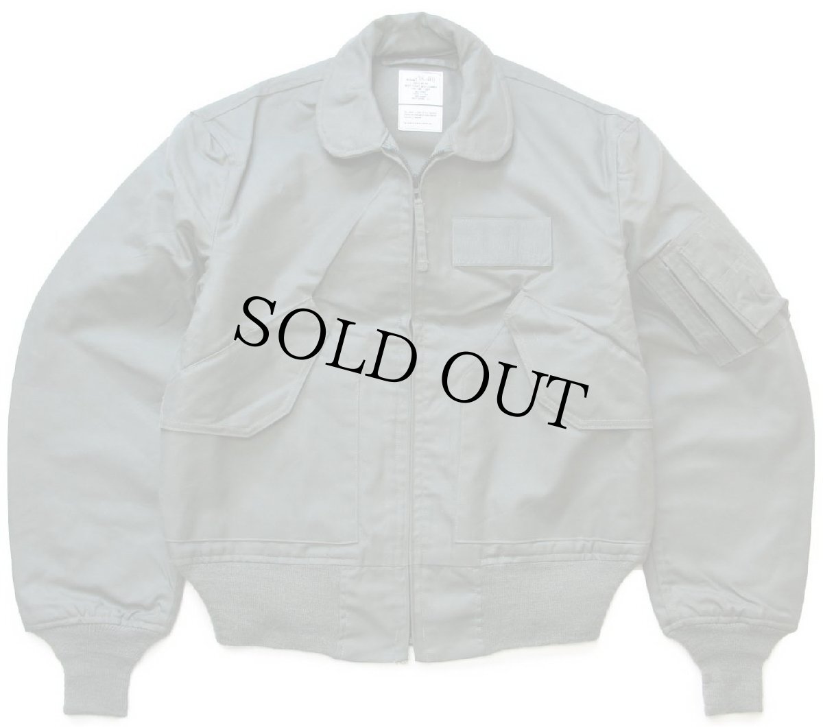 画像1: デッドストック★10s 米軍 USAF CWU-36/P ノボロイド アラミド フライトジャケット セージグリーン M★艶消しマット (1)