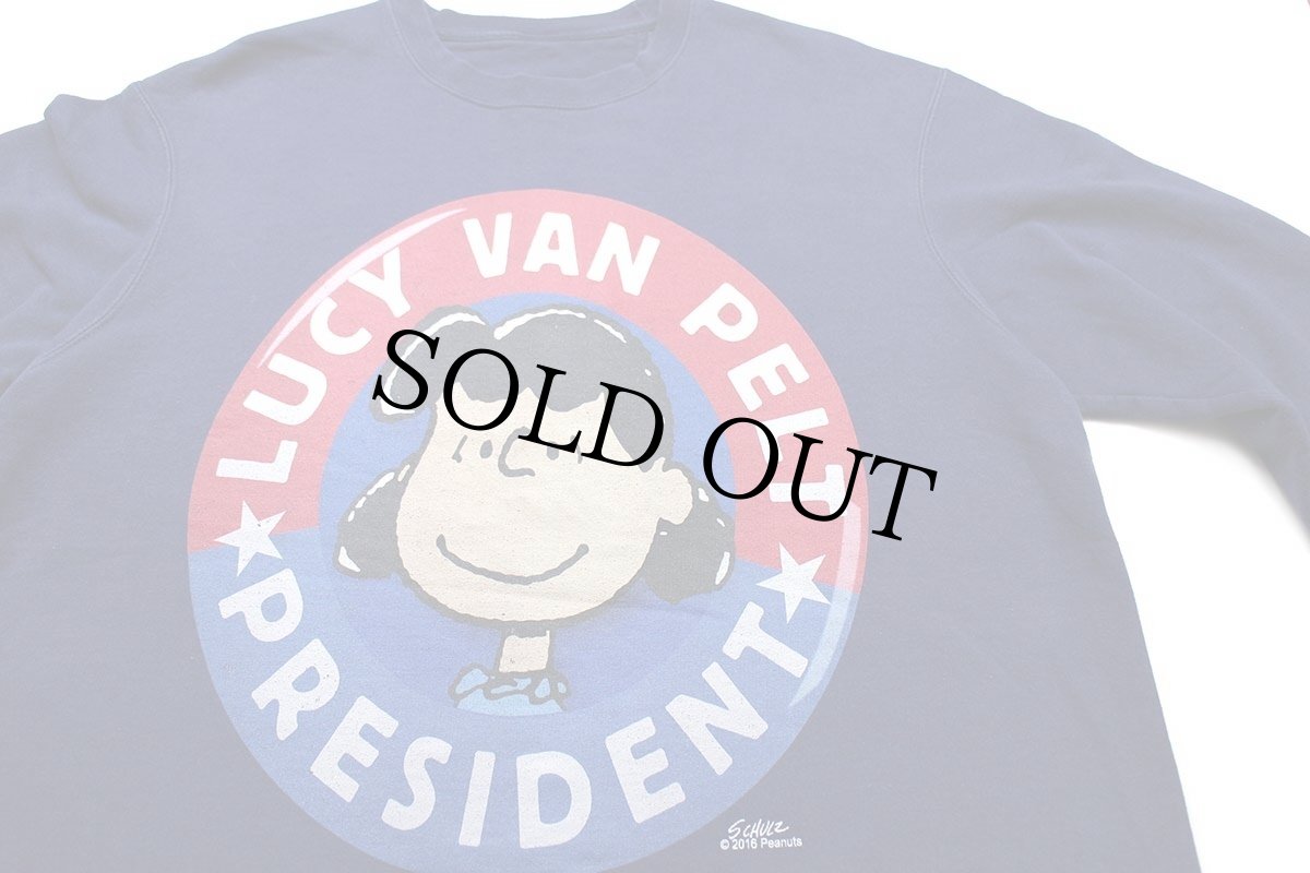 画像3: LUCY VAN PELT PRESIDENT ルーシー ヴァン ペルト スウェット 紺★スヌーピー (3)