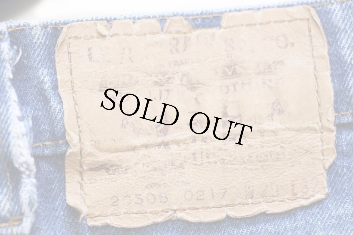 画像6: 80s USA製 Levi'sリーバイス 505 デニムパンツ W29 L32★137 (6)