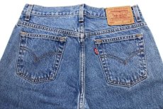 画像5: 00s メキシコ製 Levi'sリーバイス 505 デニムパンツ 9 JR. M★SDP315 (5)