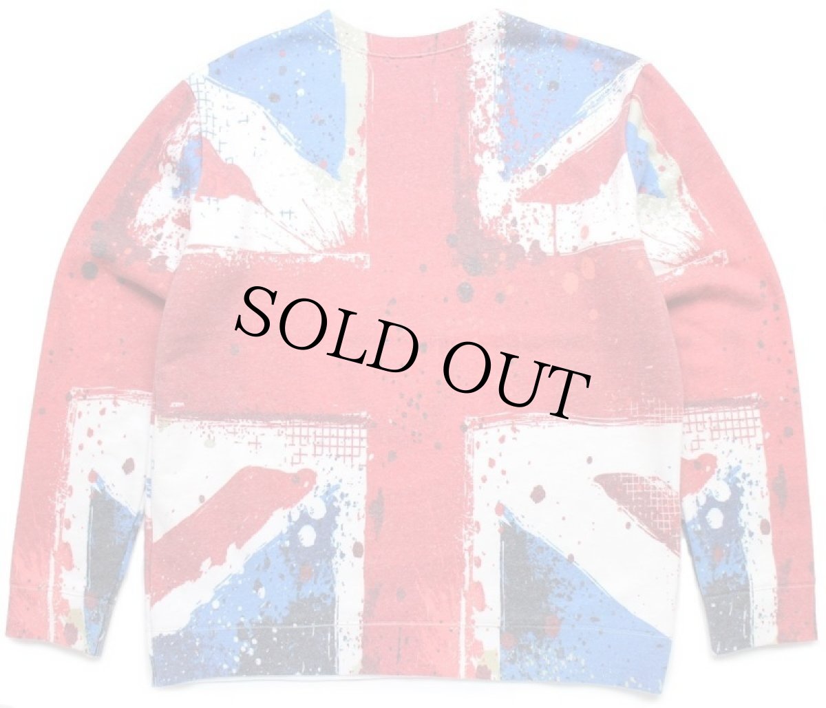 画像2: PEANUTS ウッドストック ユニオンジャック オールオーバープリント スウェット★スヌーピー (2)