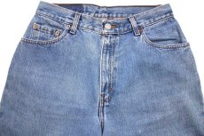 画像4: 00s メキシコ製 Levi'sリーバイス 550 デニムパンツ 10 MIS M★SDP753 (4)