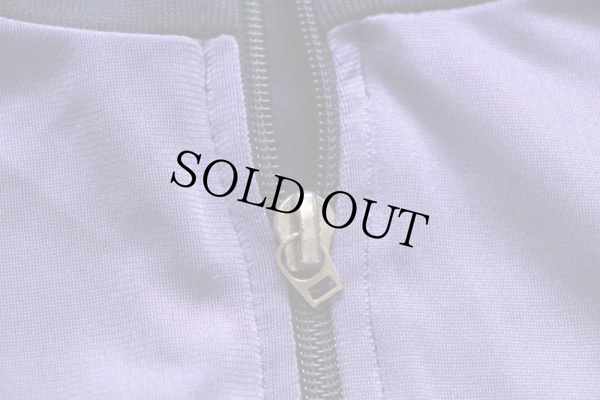 画像6: 80s adidasアディダス トレフォイル ロゴ刺繍 マルチカラー ハイネック トラックジャケット 180★ジャージ (6)