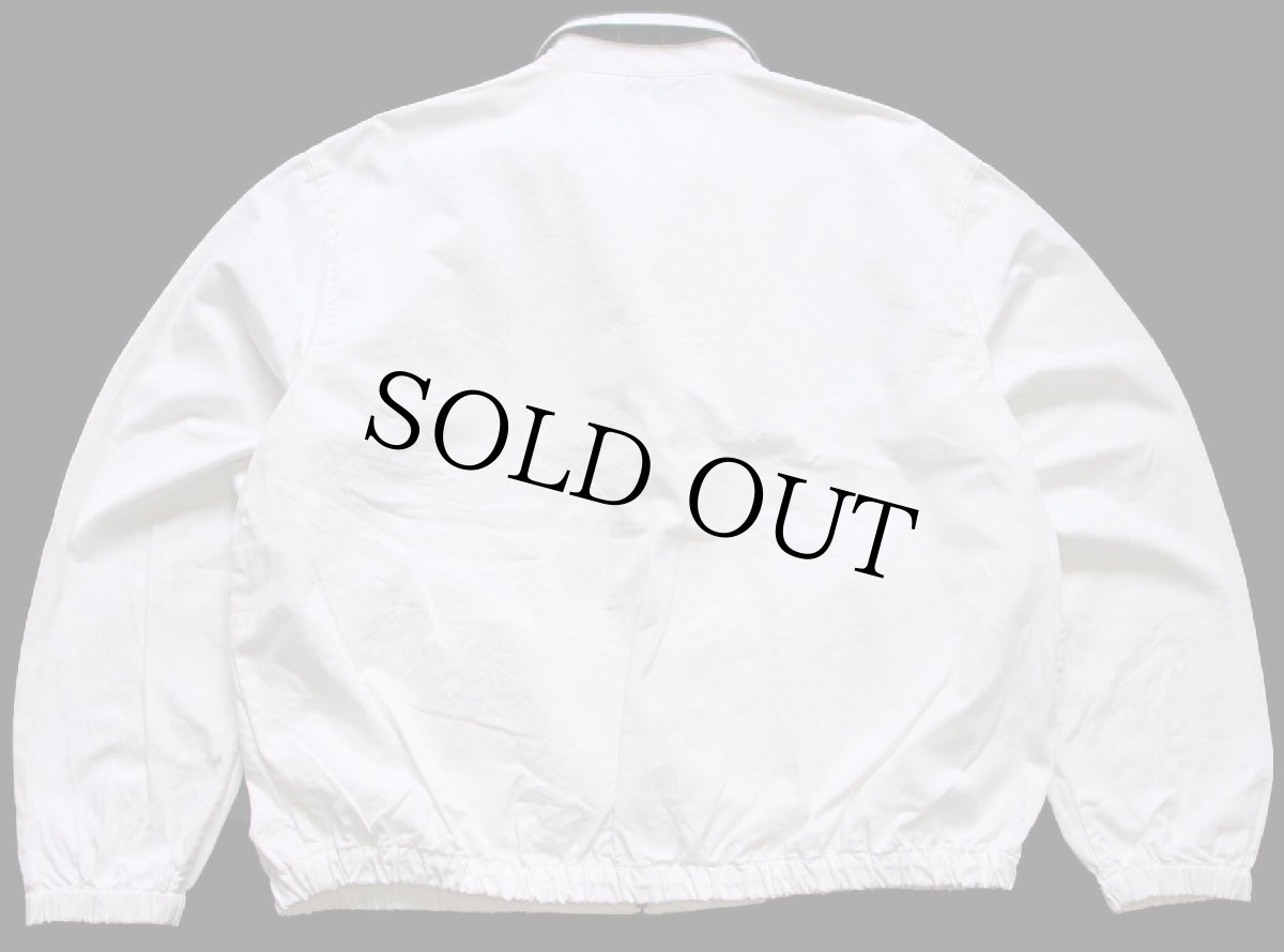 画像2: 80s USA製 ポロ ラルフローレン ワンポイント チンスト付き コットンジャケット 白 XL (2)