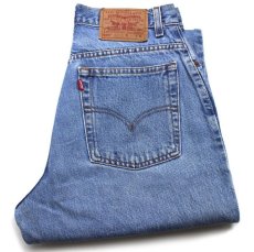 画像1: 00s メキシコ製 Levi'sリーバイス 550 デニムパンツ 10 MIS M★SDP753 (1)