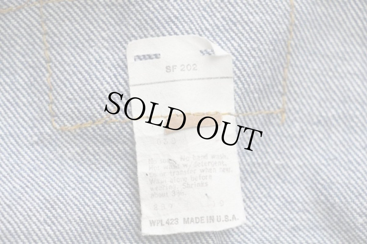 画像4: 70s USA製 Levi'sリーバイス 70505 デニムジャケット (4)