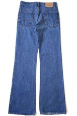 画像3: 80s USA製 Levi'sリーバイス 517 デニムパンツ w31 L33★66 ブーツカット (3)