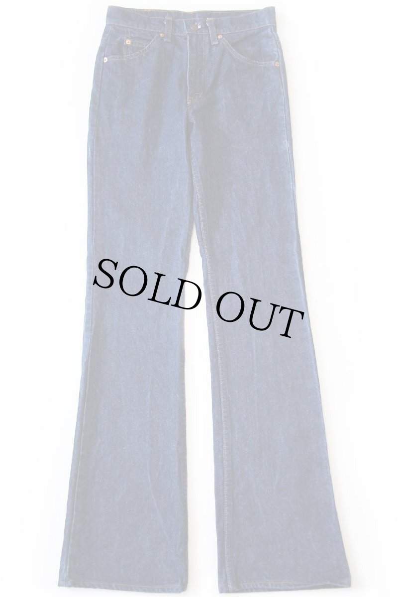 画像2: 80s USA製 Levi'sリーバイス 517 デニムパンツ W28 L34★65 ブーツカット (2)