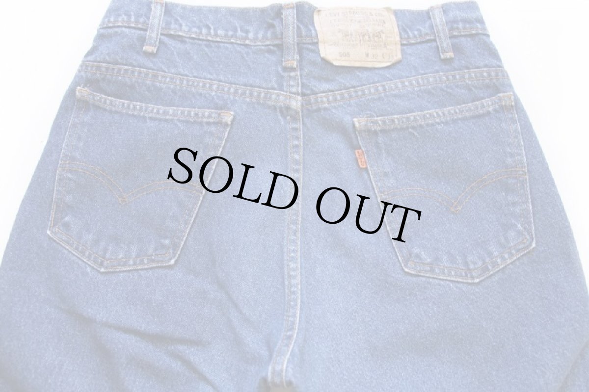 画像5: 90s USA製 Levi'sリーバイス 505 デニムパンツ w32 L33★138 (5)