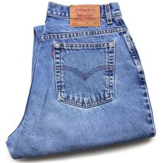 画像1: 00s メキシコ製 Levi'sリーバイス 550 デニムパンツ 14 MIS M★SDP286 (1)