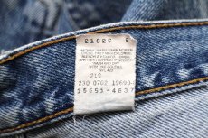 画像7: 00s メキシコ製 Levi'sリーバイス 550 デニムパンツ 14 MIS M★SDP286 (7)