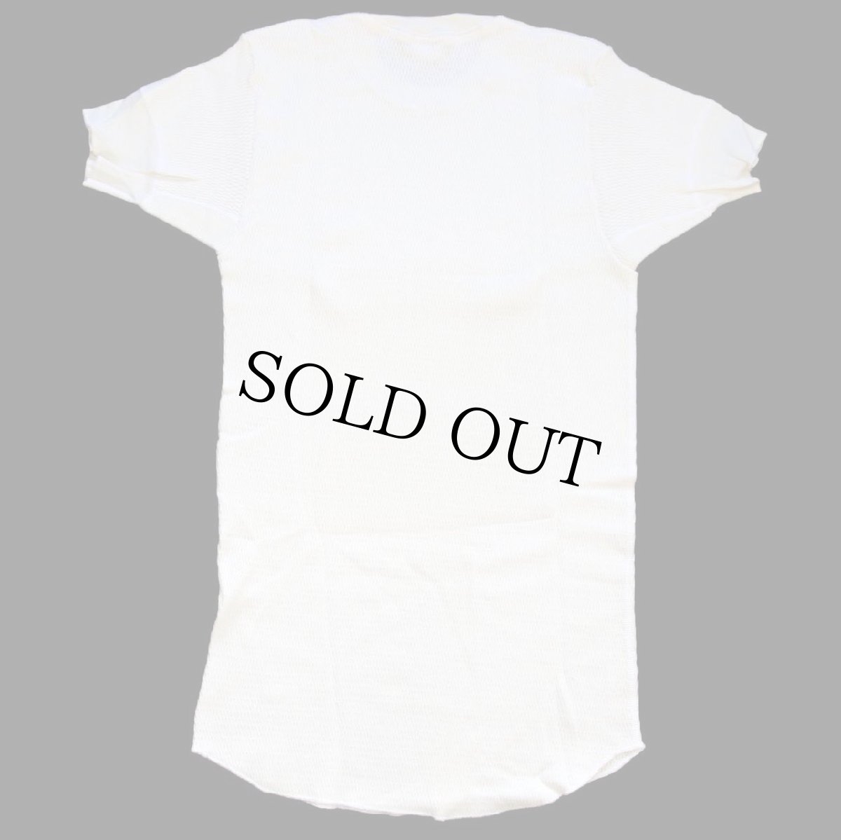 画像3: デッドストック★60s JOCKEY コットン 半袖サーマルシャツ ナチュラル L (3)