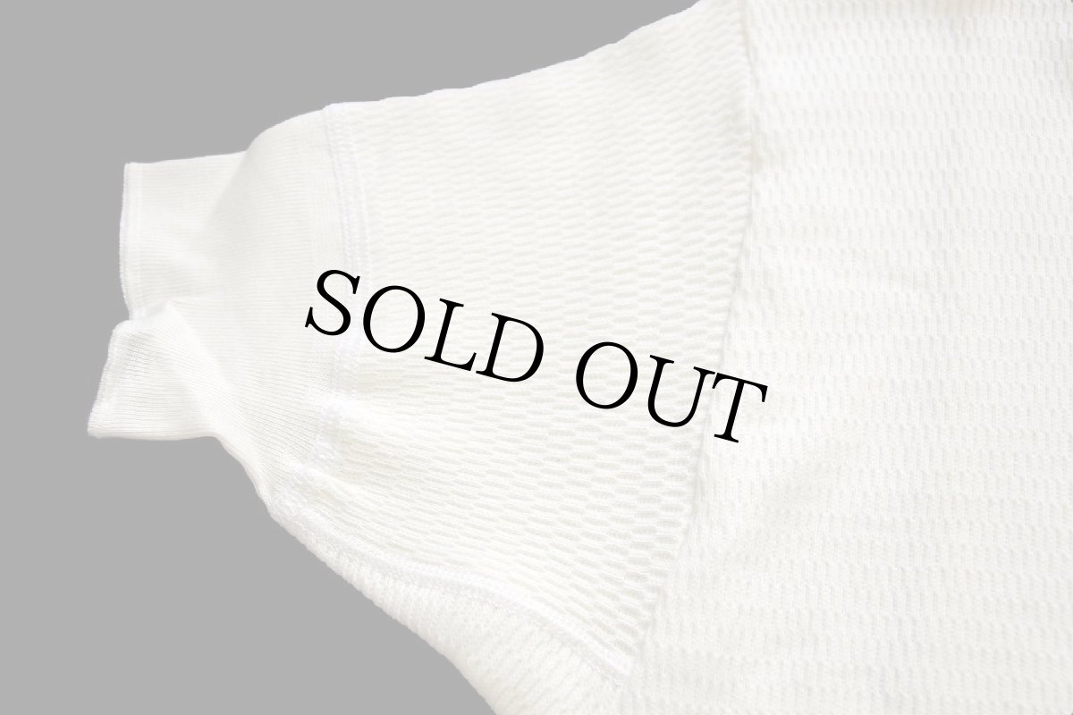 画像7: デッドストック★60s JOCKEY コットン 半袖サーマルシャツ ナチュラル L (7)