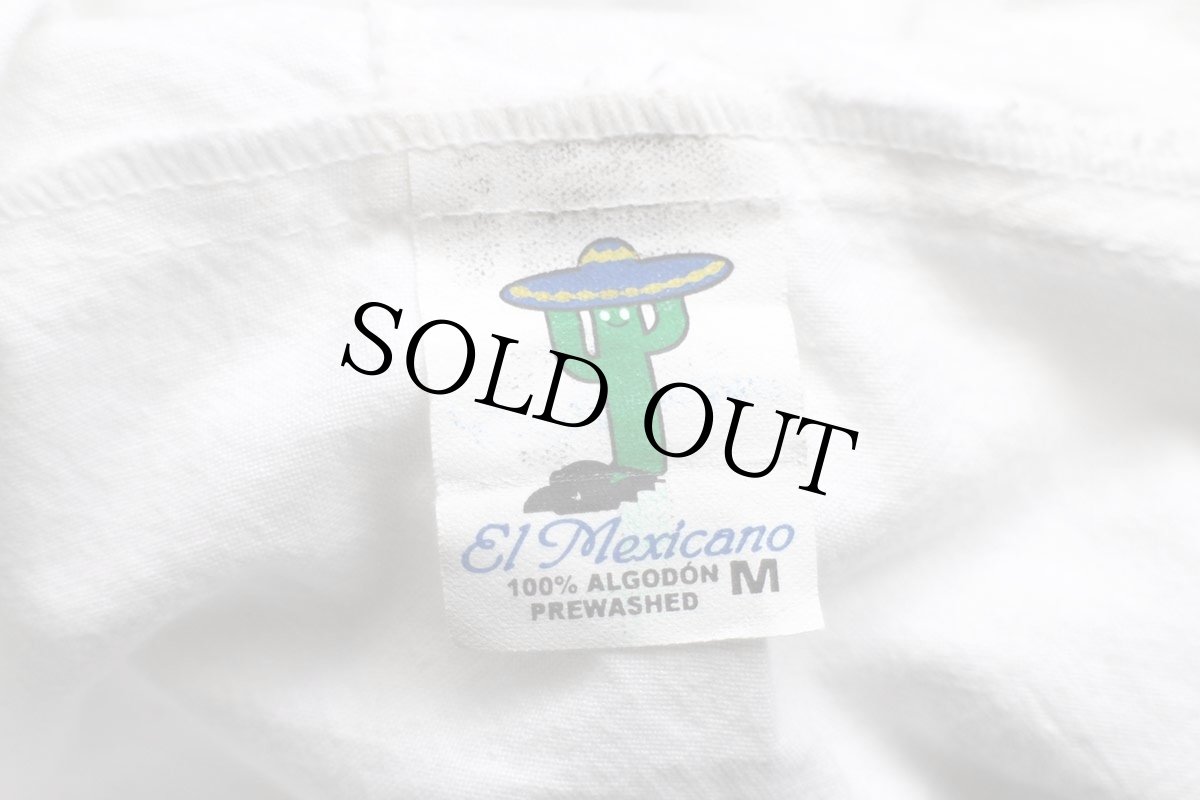 画像5: メキシコ製 HARLEY-DAVIDSON ハーレー ダビッドソン ロゴ イーグル PROGRESO MEXICO コットンパーカー 白 M (5)