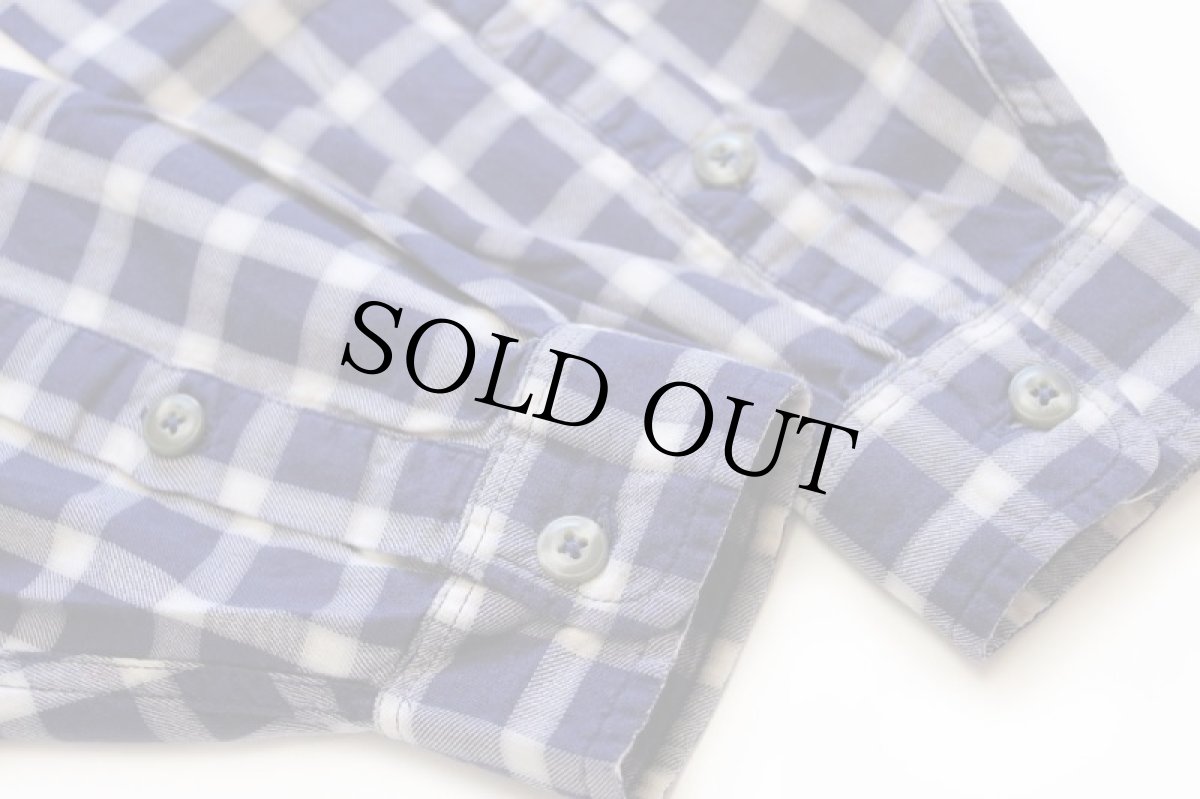 画像6: 90s ポルトガル製 patagoniaパタゴニア チェック オーガニック ピマ コットンシャツ S (6)