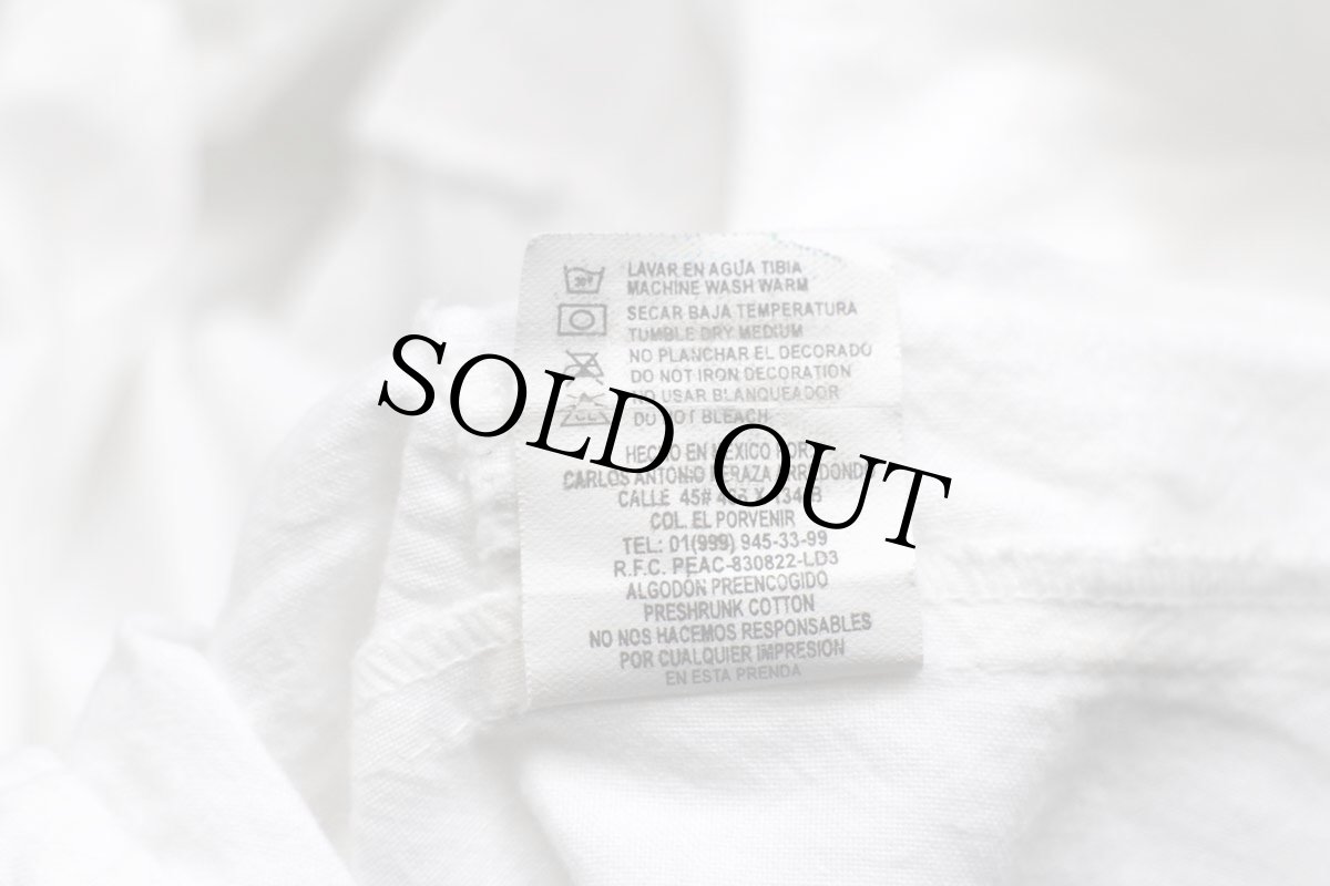 画像6: メキシコ製 HARLEY-DAVIDSON ハーレー ダビッドソン ロゴ イーグル PROGRESO MEXICO コットンパーカー 白 M (6)