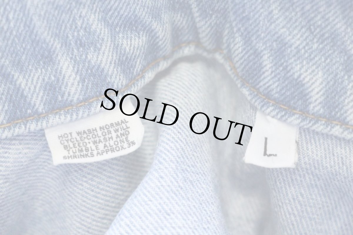 画像4: 70s Levi'sリーバイス ブリーチ デニムジャケット L (4)