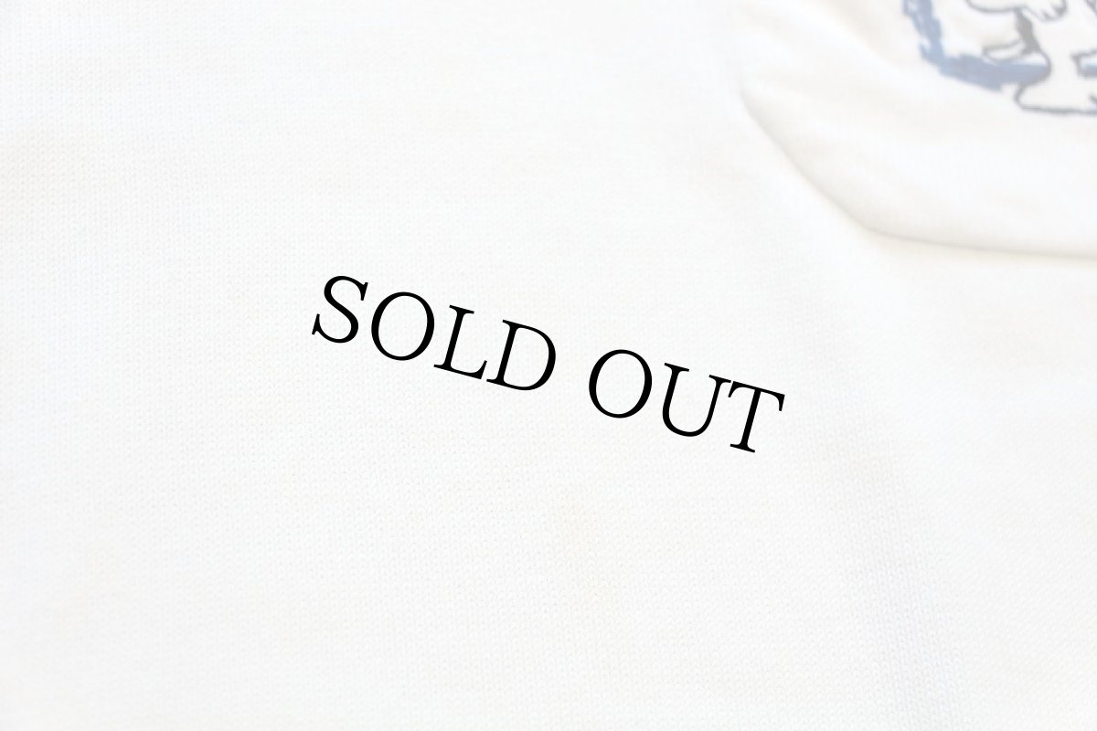 画像8: イタリア製 ICEBERG スヌーピー ウッドストック 刺繍 コットンニット ポロシャツ 白 (8)