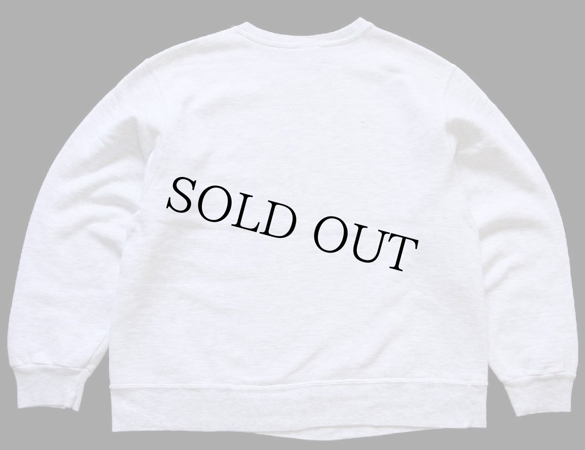 画像2: 90s USA製 Championチャンピオン WAYNE STATE UNIVERSITY 前V スウェット 杢ライトグレー L (2)