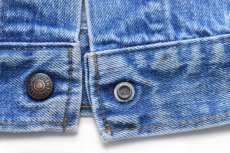 画像6: 70s Levi'sリーバイス ブリーチ デニムジャケット L (6)