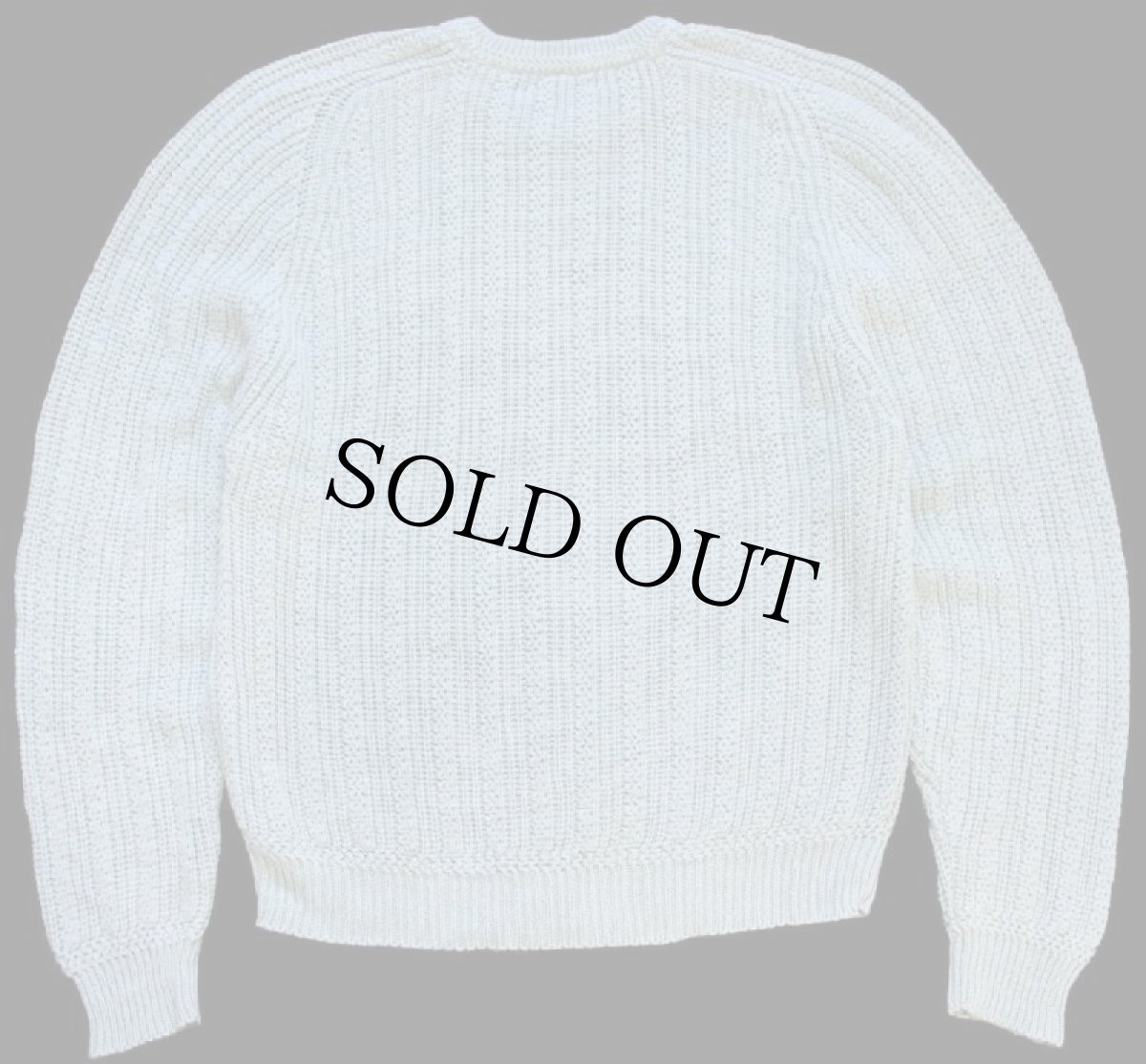 画像2: 90s STJOHN'SBAY サドルショルダー ラミー×コットンニット セーター ミント L (2)