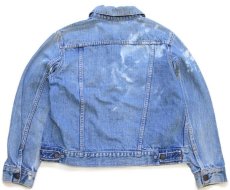 画像2: 70s Levi'sリーバイス ブリーチ デニムジャケット L (2)