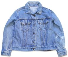 画像1: 70s Levi'sリーバイス ブリーチ デニムジャケット L (1)