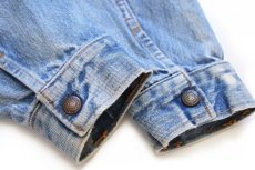 画像7: 70s Levi'sリーバイス ブリーチ デニムジャケット L (7)