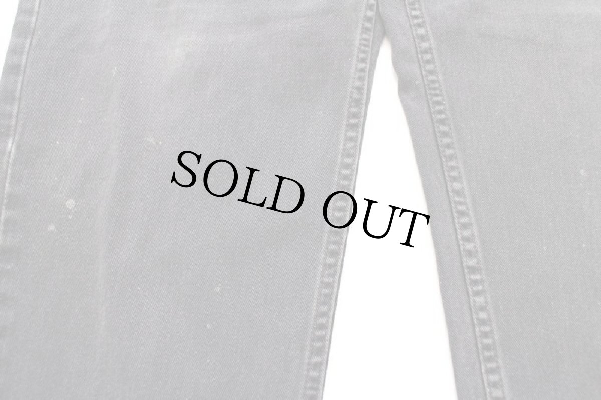 画像8: 90s USA製 Levi'sリーバイス 560 ブラック デニムパンツ フェード w36 L30★SDP2605 (8)