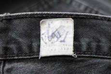 画像7: 90s USA製 Levi'sリーバイス 560 ブラック デニムパンツ フェード w36 L30★SDP2605 (7)