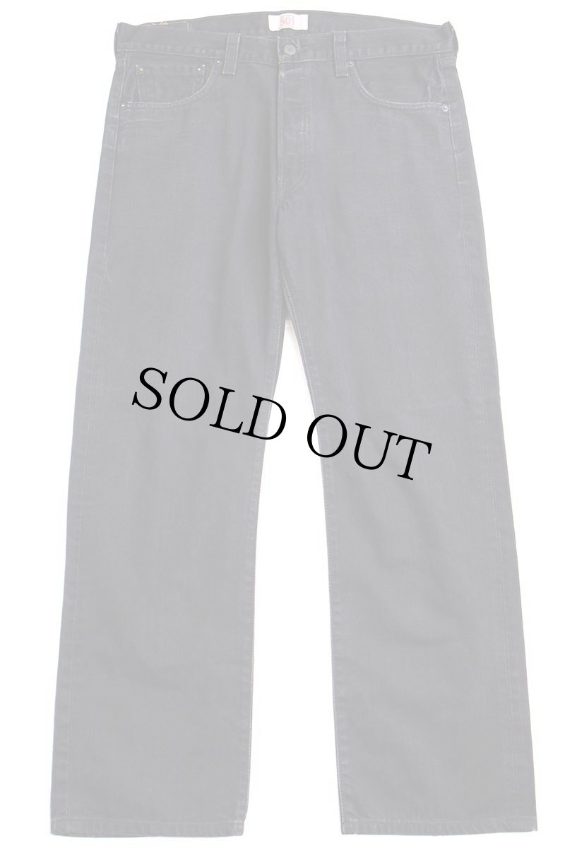 画像2: 00s メキシコ製 Levi'sリーバイス 501 ブラック デニムパンツ w36 L30★SDP2602 (2)