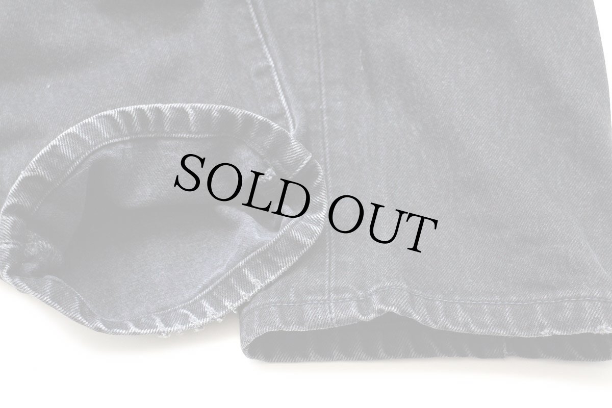 画像8: 00s メキシコ製 Levi'sリーバイス 501 ブラック デニムパンツ w31★SDP2598 (8)