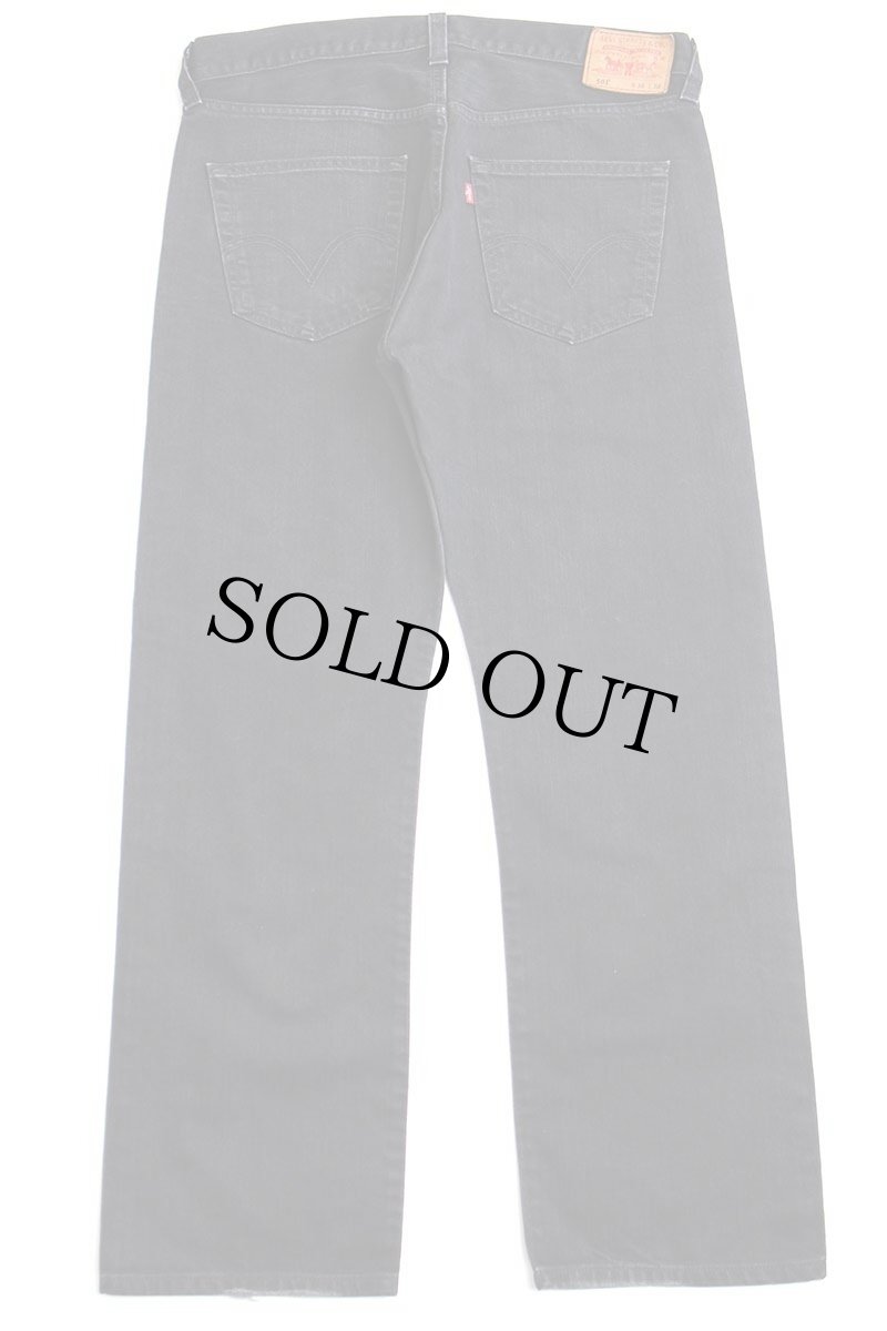 画像3: 00s メキシコ製 Levi'sリーバイス 501 ブラック デニムパンツ w36 L30★SDP2602 (3)